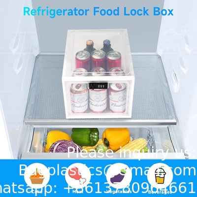 Medicine Lock Box, Lockable Storage Box For Safe Medication Storage, Large Capacity Lockable Box Container