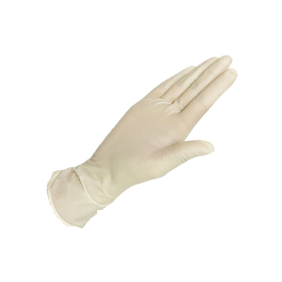 Skin Color Latex Gloves Powdered Examination Gloves Disposable For Cleanroom Household Use Wholesale