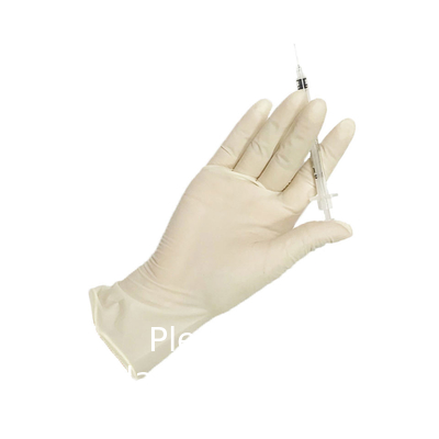 Skin Color Latex Gloves Powdered Examination Gloves Disposable For Cleanroom Household Use Wholesale