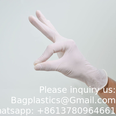 Medium Size 3.5g 4.5g 5.5g 6.5g Powder Free Gloves Latex Wholesale Disposable Latex Gloves Manufacturers