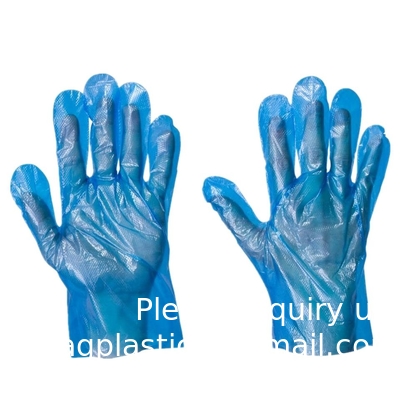 Wholesale CPE TPE LDPE HDPE Poly Gloves For Multipurpose Food Housework Cleaning Transparent Blue Or Any Color