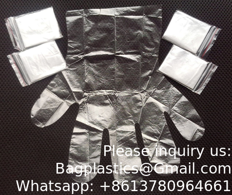 Multipurpose Individual Folded gloves foding gloves Pack Disposable Pe Gloves Clear Food Grade Biodegradable Gloves
