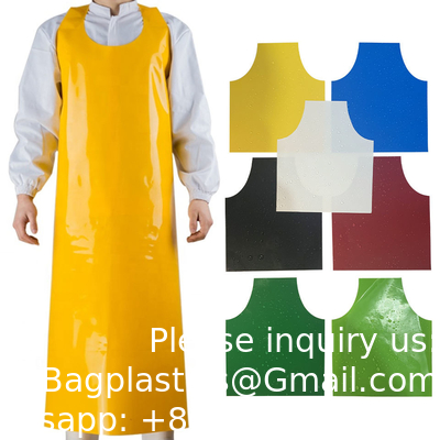 Eco-Friendly Recyclable High Quality Waterproof TPU/Polyurethane Apron waterproof full body apron bib apron