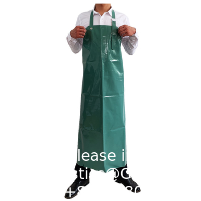High Quality Oil-proof Waterproof Butcher TPU Apron With Adjustable Strap Unisex Butcher Apron for Picnics