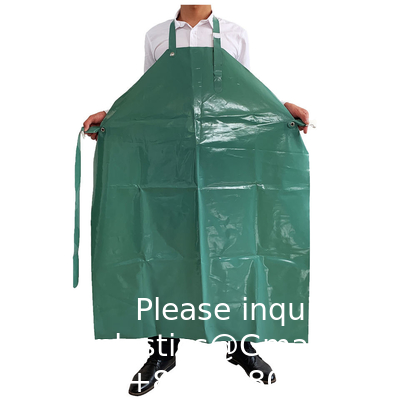 High Quality Oil-proof Waterproof Butcher TPU Apron With Adjustable Strap Unisex Butcher Apron for Picnics