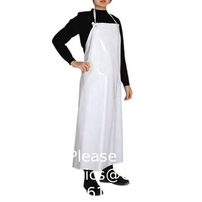 TPU Apron With Plastic Adjustable Arclock Buckle Butcher apron Antifouling Chemical Resistant Unisex Vinyl Apron