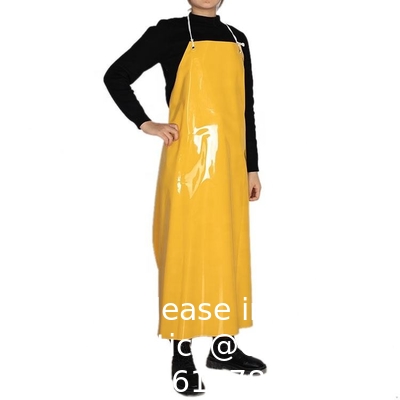 TPU Apron With Plastic Adjustable Arclock Buckle Butcher apron Antifouling Chemical Resistant Unisex Vinyl Apron