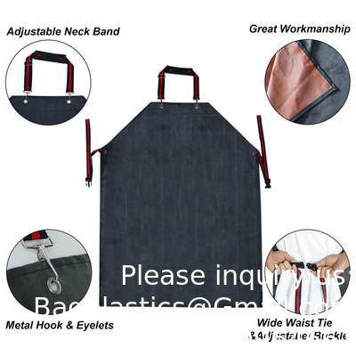 Wholesale Custom Size Chemical Resistant Apron Heavy Duty Industry Waterproof Thick Rubber Neoprene Apron