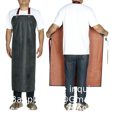 Wholesale Custom Size Chemical Resistant Apron Heavy Duty Industry Waterproof Thick Rubber Neoprene Apron