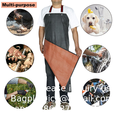Wholesale Custom Size Chemical Resistant Apron Heavy Duty Industry Waterproof Thick Rubber Neoprene Apron