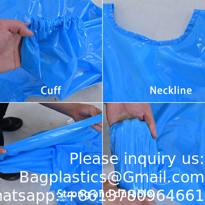 Waterproof And Oil-Proof Food-Grade TPU Long Sleeve Apron Thickened pvc waterproof oil resistant long sleeve apron