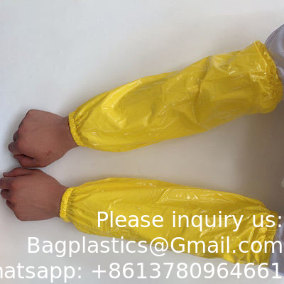 Long sleeve, short sleeve, work sleeve, Waterproof Anti-Fouling Anti-Oil TPU/PVC Plastic Oversleeve/Sleeve Cover