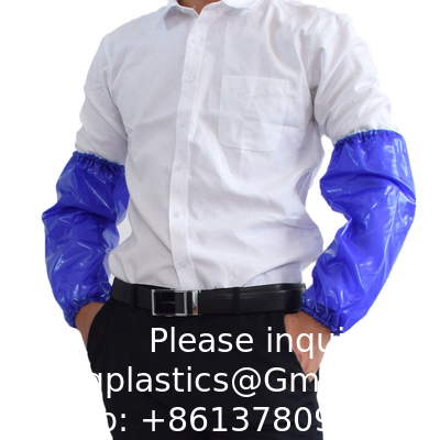Long sleeve, short sleeve, work sleeve, Waterproof Anti-Fouling Anti-Oil TPU/PVC Plastic Oversleeve/Sleeve Cover