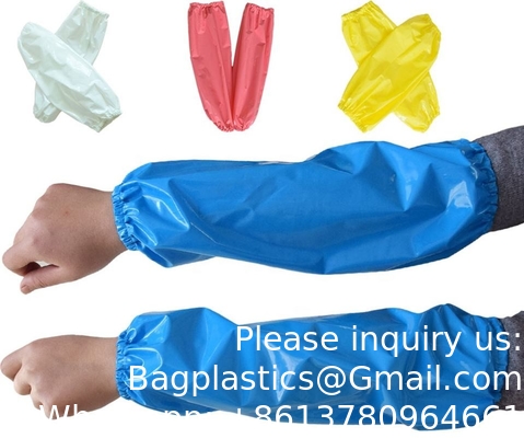 Long sleeve, short sleeve, work sleeve, Waterproof Anti-Fouling Anti-Oil TPU/PVC Plastic Oversleeve/Sleeve Cover