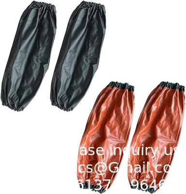 PVC Arm Sleeves Covers, Waterproof Oilproof Sleeves Protector, Protective Arm Oversleeves With Elastic Cuffs
