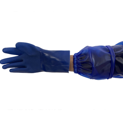 PVC Arm Sleeves Covers, Waterproof Oilproof Sleeves Protector, Protective Arm Oversleeves With Elastic Cuffs