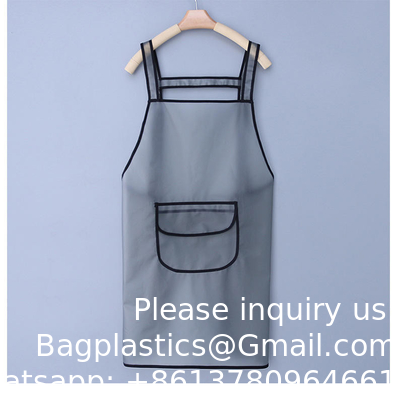 Biodegradable Custom LOGO High Quality Oil-Proof, Stain-Proof, Waterproof And Erasable Hand Household Kitchen Apron