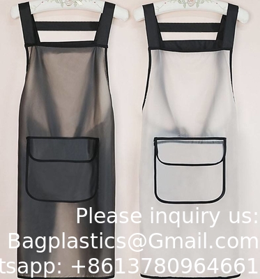 Biodegradable Custom LOGO High Quality Oil-Proof, Stain-Proof, Waterproof And Erasable Hand Household Kitchen Apron