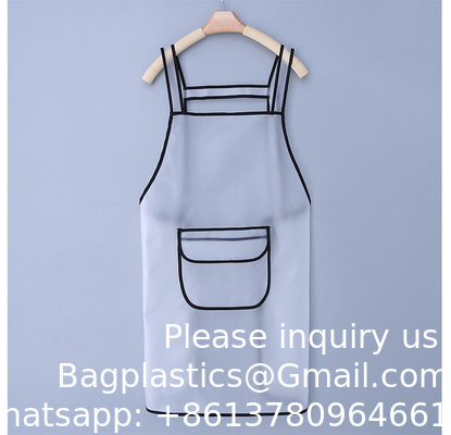 Biodegradable Custom LOGO High Quality Oil-Proof, Stain-Proof, Waterproof And Erasable Hand Household Kitchen Apron