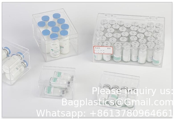 Acrylic Box Light-Proof Injection Box Medicine Packaging Box Powder Box First Aid Mannitol Light-Shielding box