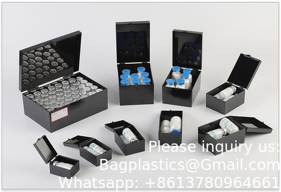 Acrylic Box Light-Proof Injection Box Medicine Packaging Box Powder Box First Aid Mannitol Light-Shielding box