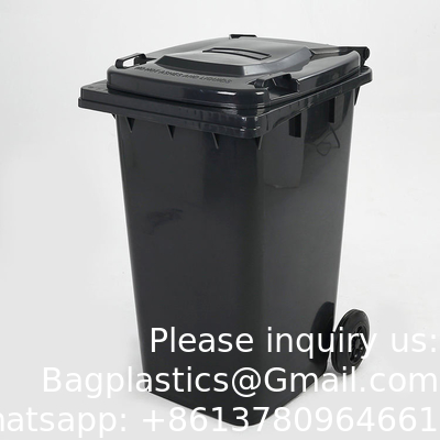 Dustbin Wheelie Trash Storage Bucket Recycle Waste Bins Dustbin Large Size Garbage Wheelie Bins Trash Can For Outdoor