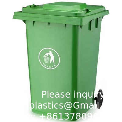 Dustbin Wheelie Trash Can 25L/70L/100L/120L/240L/360L/660L/1100L Plastic Foot Pedal Dustbin Trash Can Waste Bin