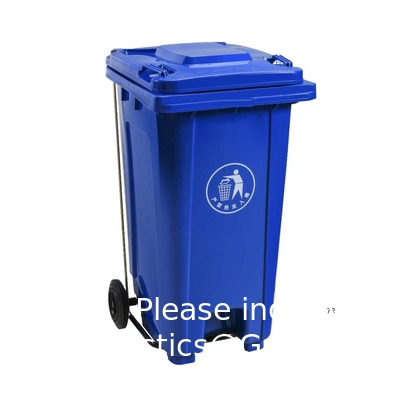 Dustbin Wheelie Trash Can 25L/70L/100L/120L/240L/360L/660L/1100L Plastic Foot Pedal Dustbin Trash Can Waste Bin