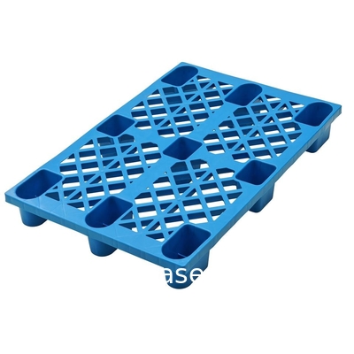 1200*1000 Industrial Three Skids Pallets Heavy Duty Euro HDPE Large Stackable Four Way Customize Plastic Pallet