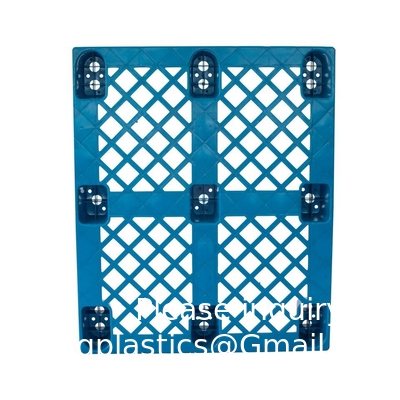 1200*1000 Industrial Three Skids Pallets Heavy Duty Euro HDPE Large Stackable Four Way Customize Plastic Pallet
