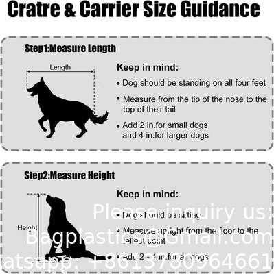 47 Inch Heavy Duty Stainless Steel Dog Cage High Anxiety Indestructible and Escape-Proof Dog Crate Kennel for Large