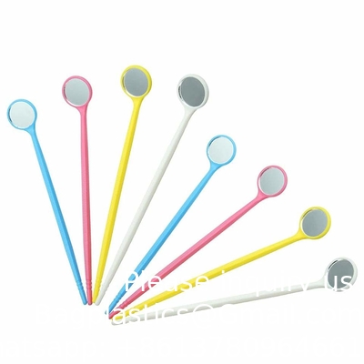Disposable Mouth Mirror Orthodontic Medical Saliva Suction Dental Mouth Mirror With Handles
