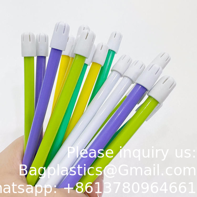 Wholesale Colorful Clear Suction Tips Aspirator Tube Disposable Dental Saliva Ejectors Bendable