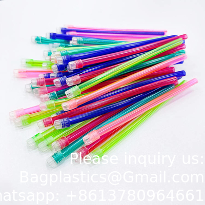 Wholesale Colorful Clear Suction Tips Aspirator Tube Disposable Dental Saliva Ejectors Bendable