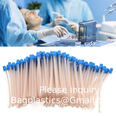 Saliva Ejectors High Quality Colorful Transparent Evacuation Surgical Suction Tips Disposable Dental Saliva Ejector