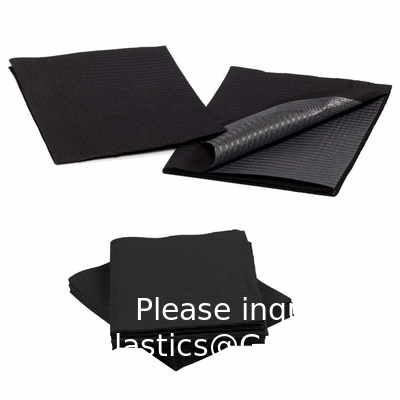 Colorful Quality Dental Bibs 3ply Waterproof Absorbent Patient Medical Comfortable Disposable Dental Bib