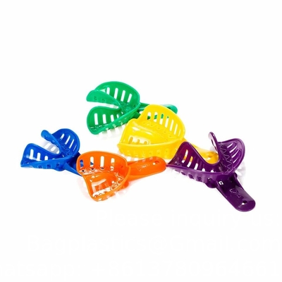 Implant Impression Tray Pedo Adult Abs Teeth Orthodontic Tray Dental Colorful Plastic Impression Trays