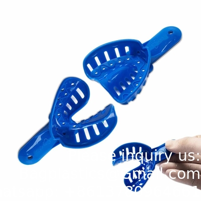 Implant Impression Tray Pedo Adult Abs Teeth Orthodontic Tray Dental Colorful Plastic Impression Trays