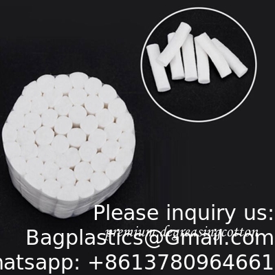 Absorbency Medical Cotton Rolls Absorbent Braid Disposable Hydrophilic Gauze Cotton Rolls
