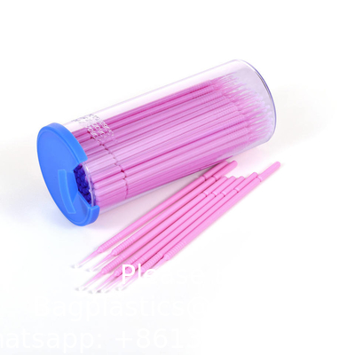 False Eyelashes Cotton Micro Tip Swabs Disposable Dental Micro Brush Applicator