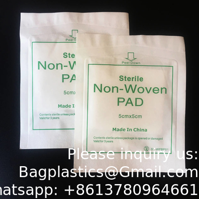 Manufacturer Cheap Price Medical Compresses Disposable Alcohol Prep Wound Pad Non Woven Gauze Pads Sterile