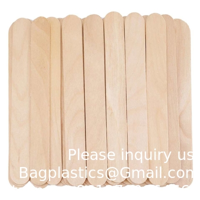 Low Price Medical Use Tongue Depressors Colored Disposable 6 Inch Non-Sterile Bulk Wooden Tongue Depressor