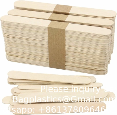 Low Price Medical Use Tongue Depressors Colored Disposable 6 Inch Non-Sterile Bulk Wooden Tongue Depressor
