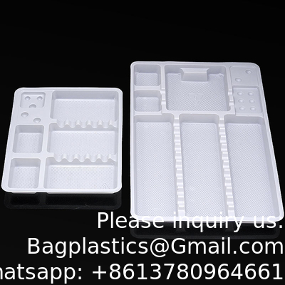 Wholesale Autoclavable Dental Divided Instrument Plastic Tray Dental Disposable Plastic Instrument Tray