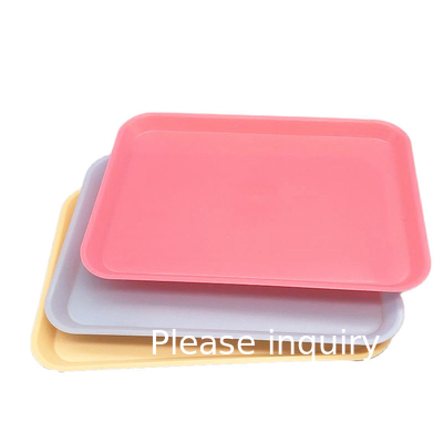 Autoclavable Dental Plastic Flat Trays Instrument Tools Tray 340x240mm High Quality Plastic Instrument Tray
