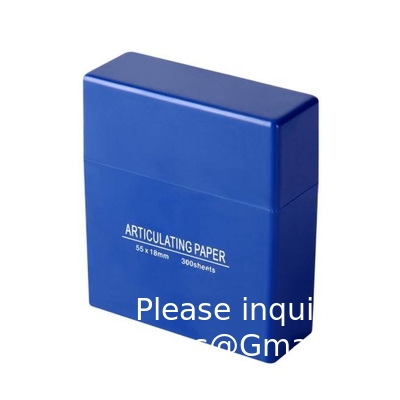 Dental Occlusion Paper Dental Bite Articulating Paper Strips Oral Teeth Care Dental Articulating Paper OEM Wholesale