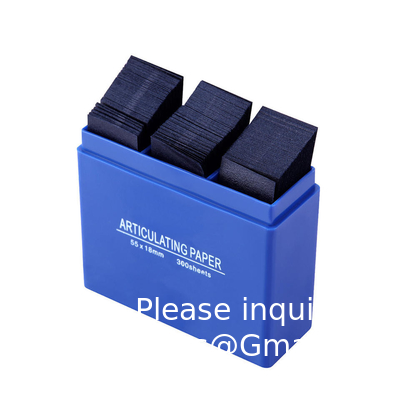 Dental Occlusion Paper Dental Bite Articulating Paper Strips Oral Teeth Care Dental Articulating Paper OEM Wholesale
