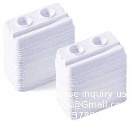 Dental Materials Blending Wells 2/4 Wells Disposable Mixing Trays ECO-Friendly Plastic Dental Mixing Wells