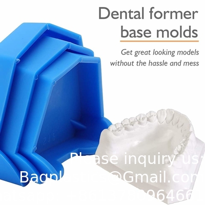 Silicone Dental Lab Using Model Base Former Impression Trays Base Molds Oral Treatment Dentistry Lab Various Trays