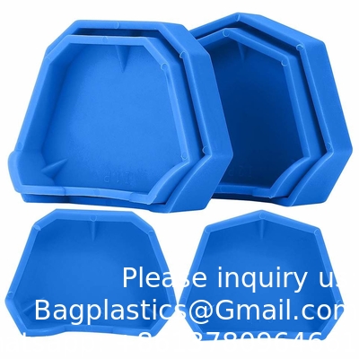 Silicone Dental Lab Using Model Base Former Impression Trays Base Molds Oral Treatment Dentistry Lab Various Trays